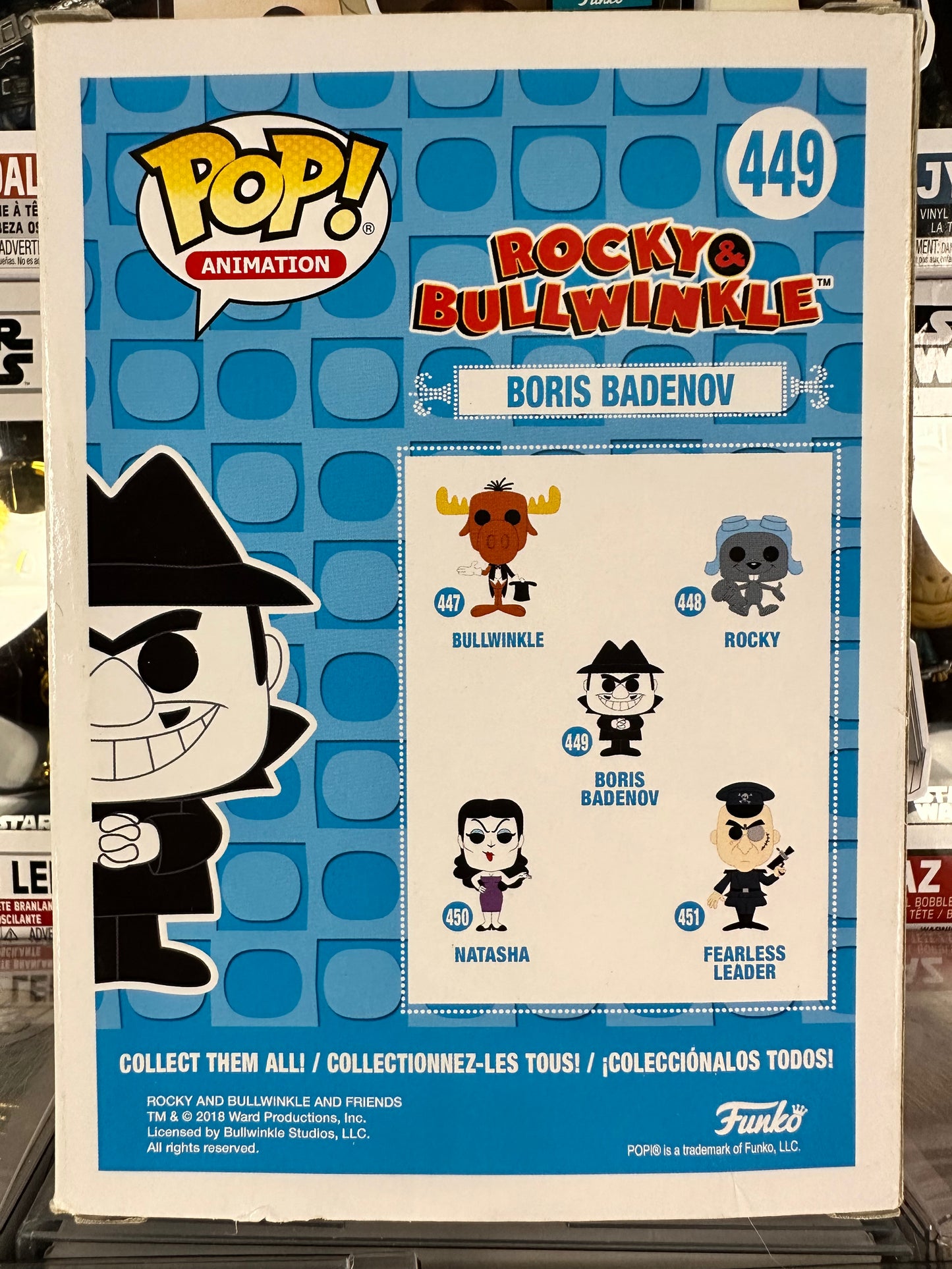 Rocky & Bullwinkle - Boris (449) Vaulted