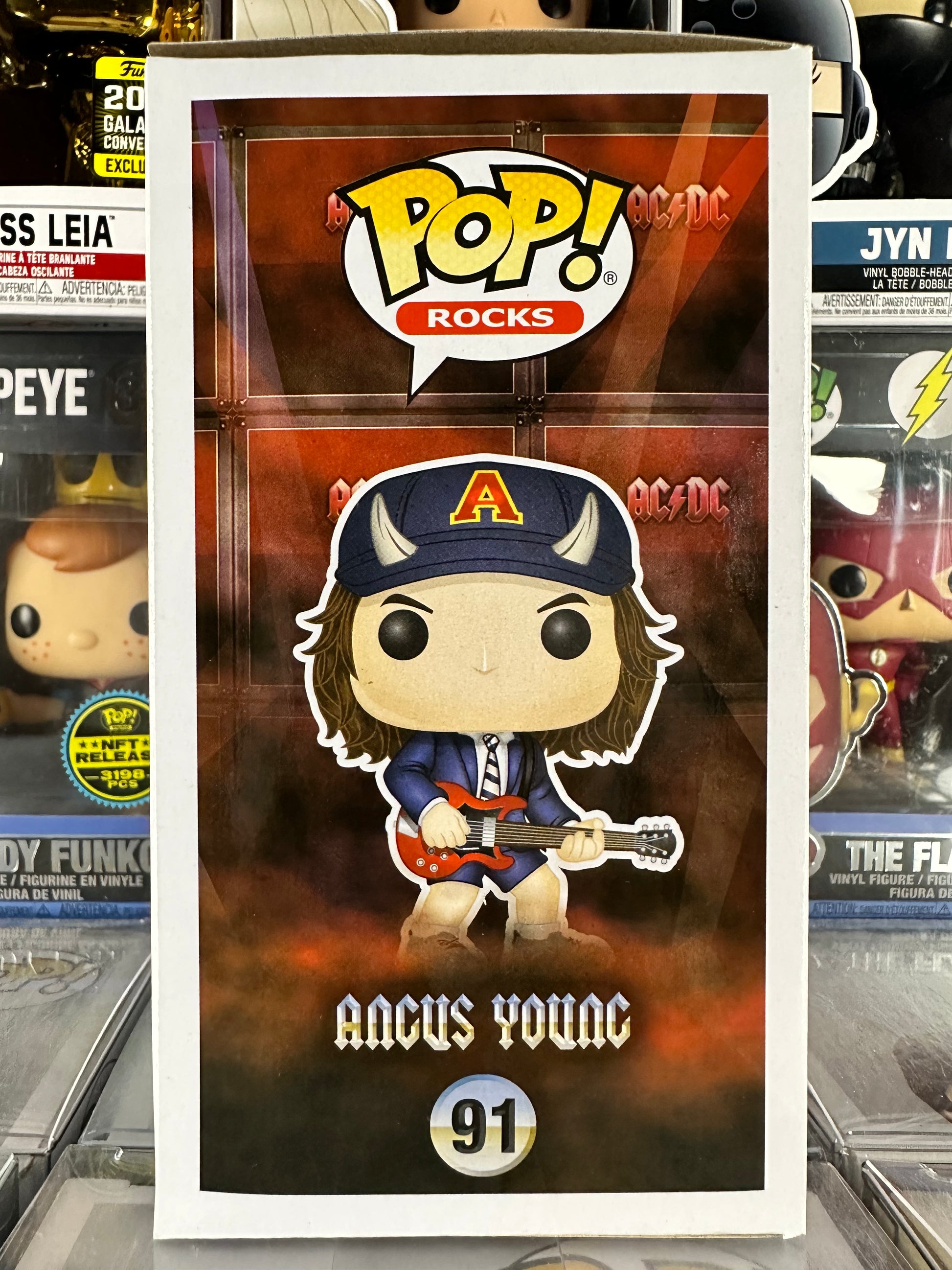 Pop Rocks - AC/DC - Angus Young (Devil Hat) (91) CHASE – Popsession