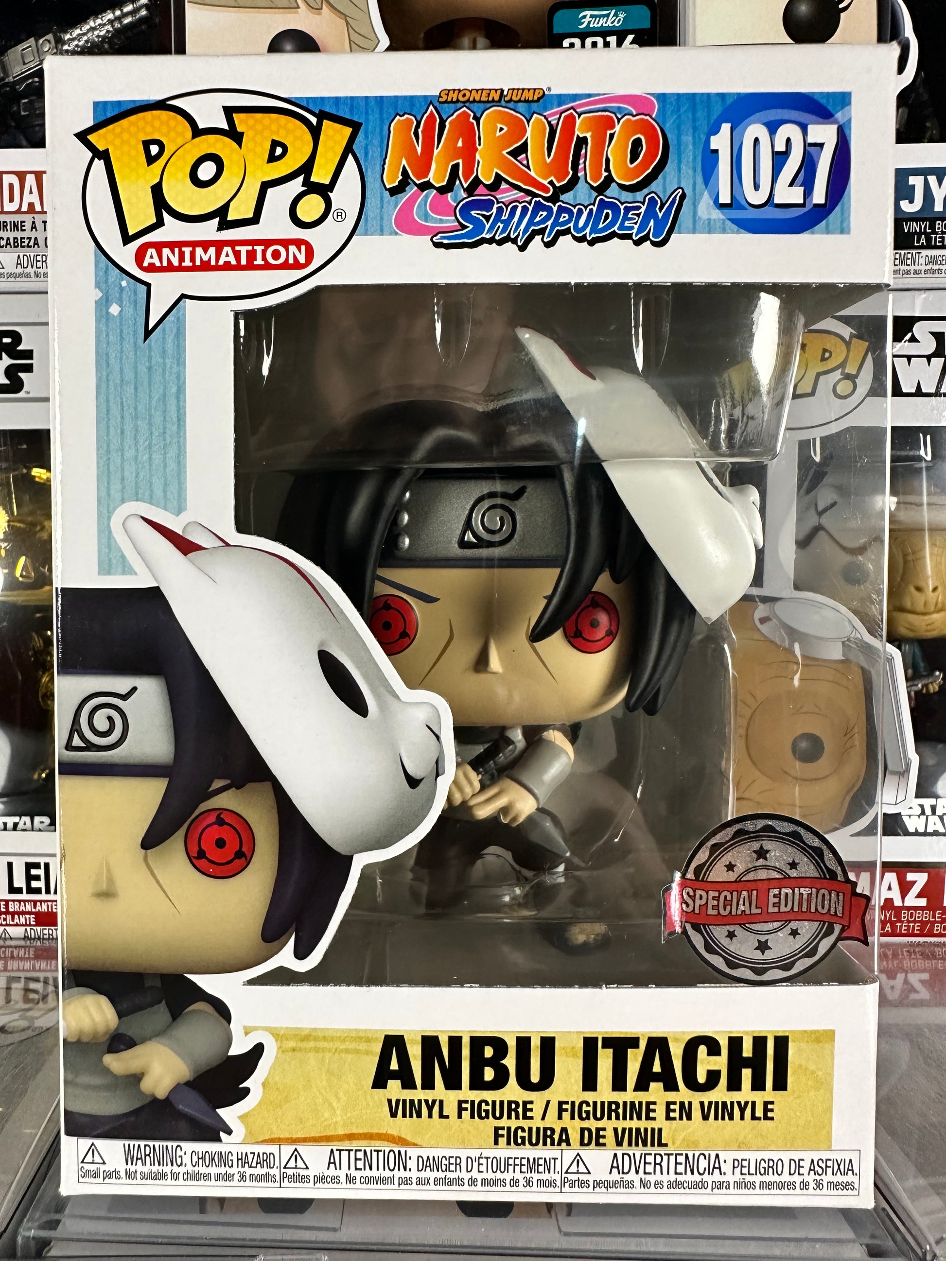Naruto Anbu Itachi US Exclusive Pop Vinyl