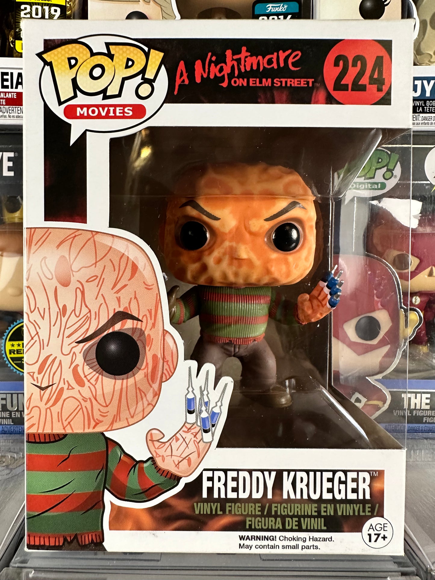 A Nightmare on Elm Street - Freddy Krueger (Syringe Fingers) (224)  Vaulted