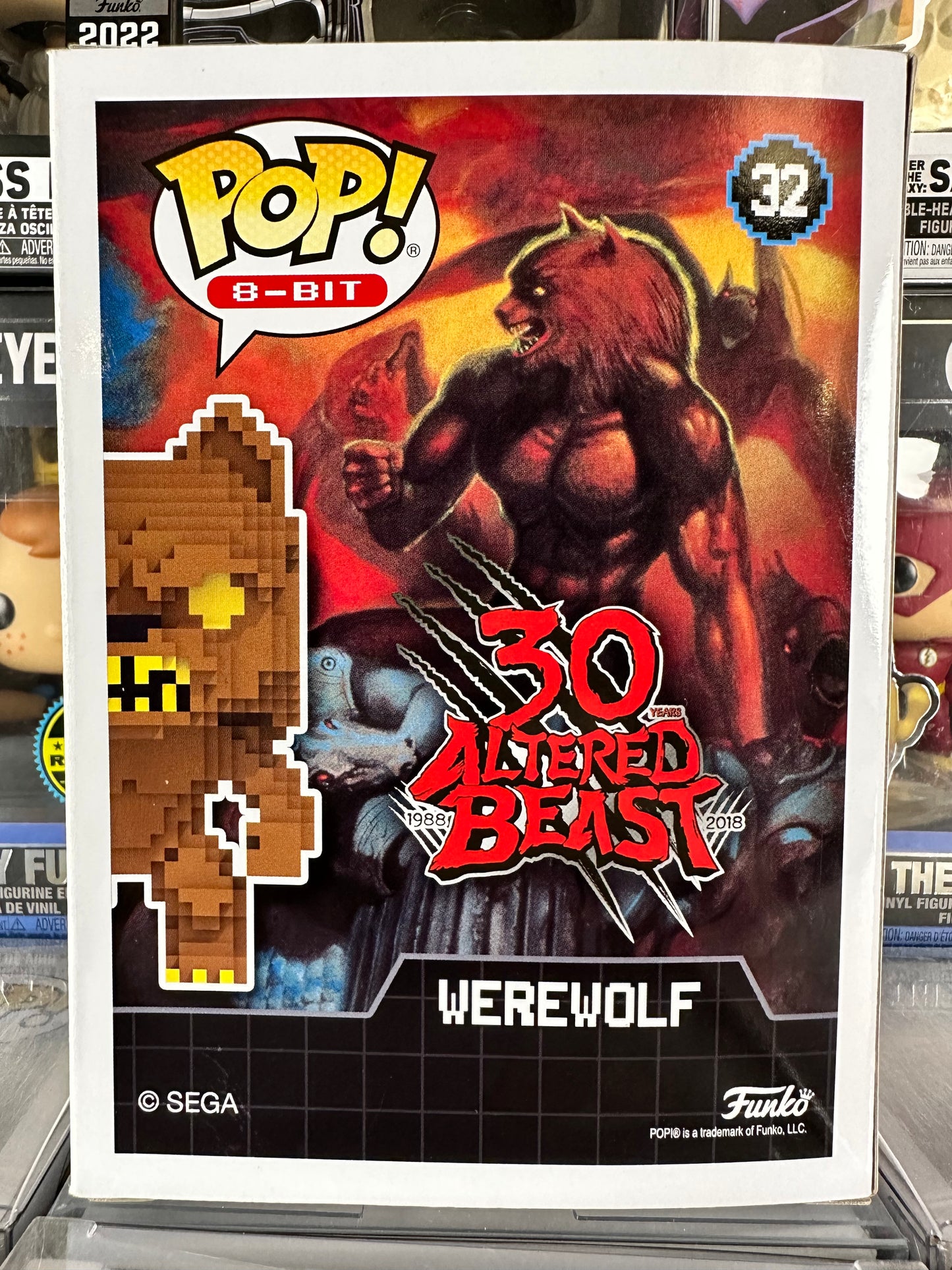 Altered Beast - Werewolf (Gold) (8-Bit) (32) Vaulted