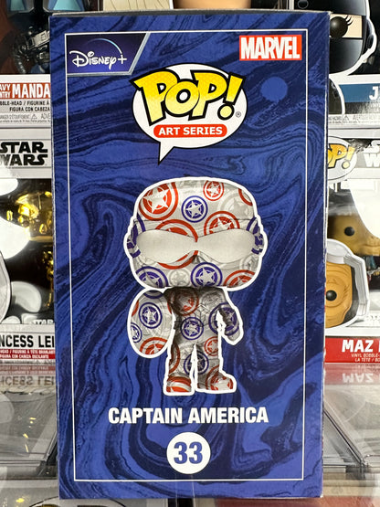 Marvel El Halcón y el Soldado de Invierno - Capitán América (Serie de Arte) (33)