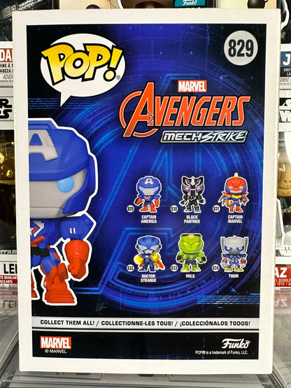 Marvel Mech Strike - Captain America (Glow in the Dark) (829)