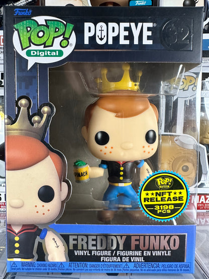 Pop Digital - Freddy as Popeye (32) Royalty NFT 3198Pcs