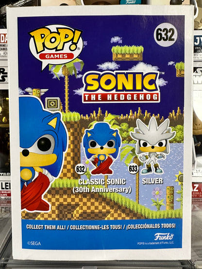 Sonic the Hedgehog - Classic Sonic (Flocked) (632) Popcultcha Exclusive