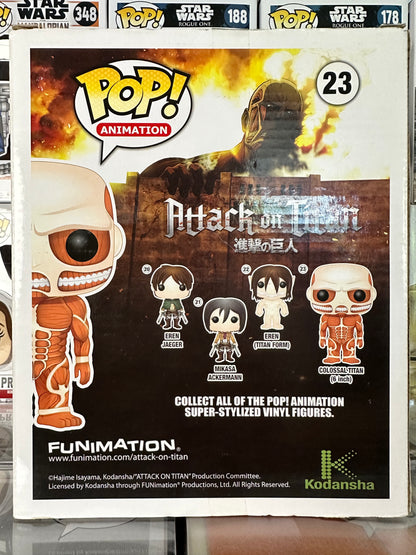 Attack on Titan - 6" - Colossal Titan (Black and White) (23) FYE Exclusive Vaulted