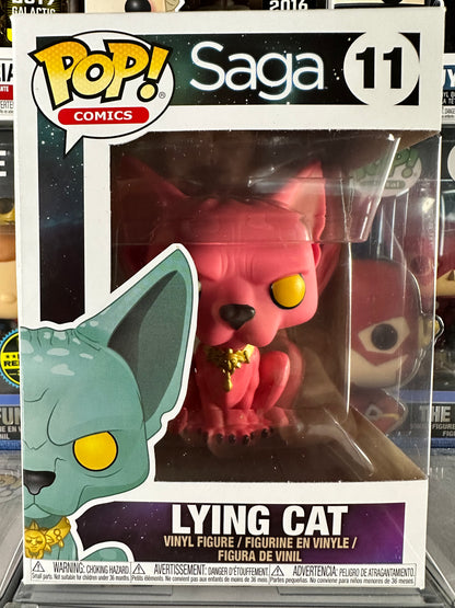 Saga - Lying Cat (Pink) (11) Vaulted