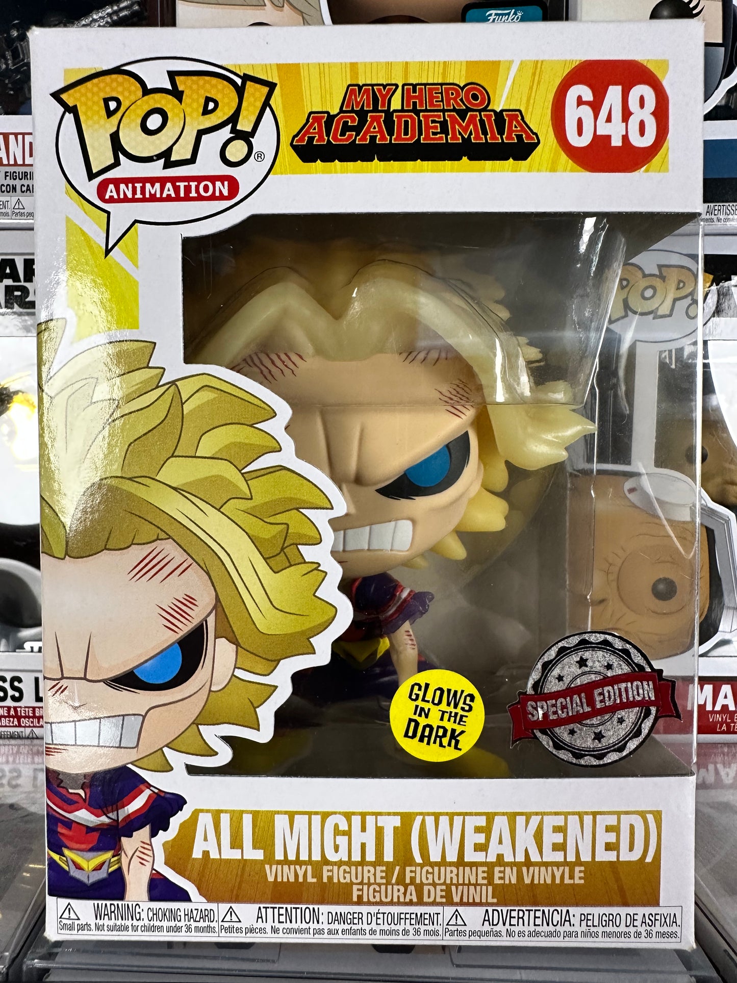 My Hero Academia - All Might (Weakened) (Glow in the Dark) (648)