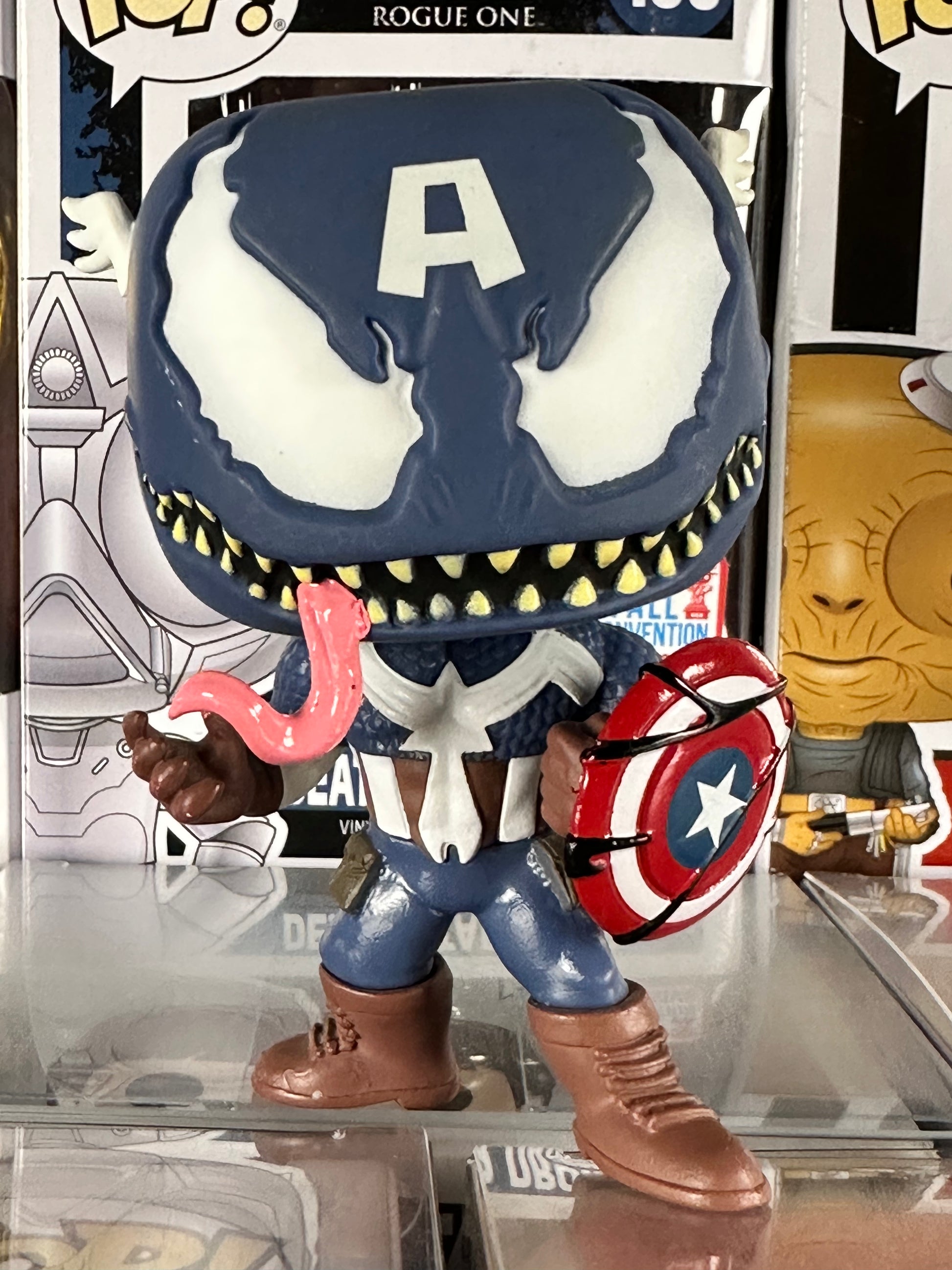 Venomized captain best sale america pop