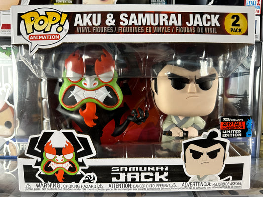 Samurai Jack - Aku & Samurai Jack (2-Pack) (2019 Fall Convention) Vaulted