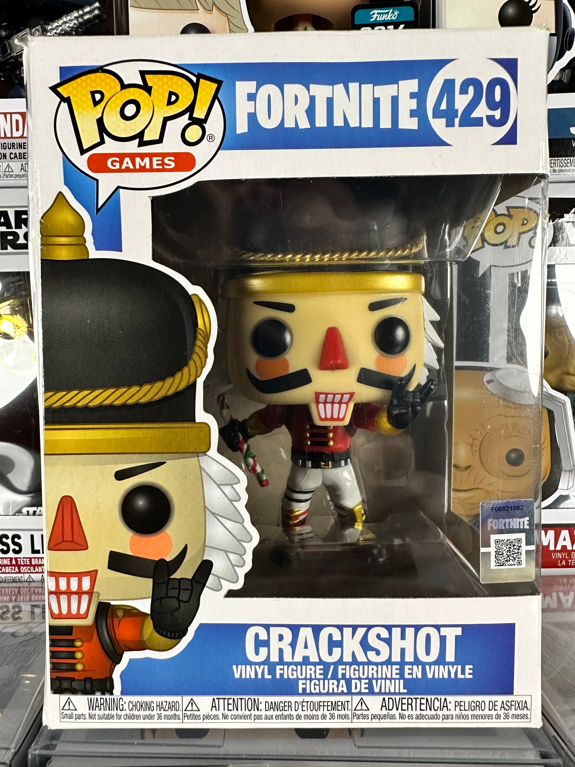 Fortnite crackshot best sale pop figure