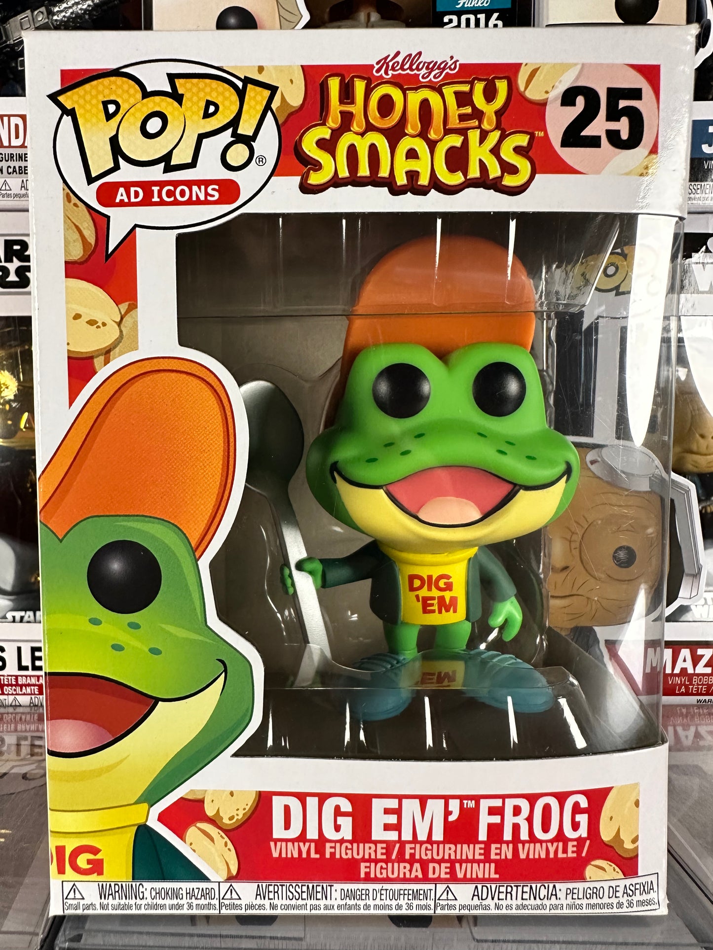 Pop Ad Icons - Dig Em' Frog (25)