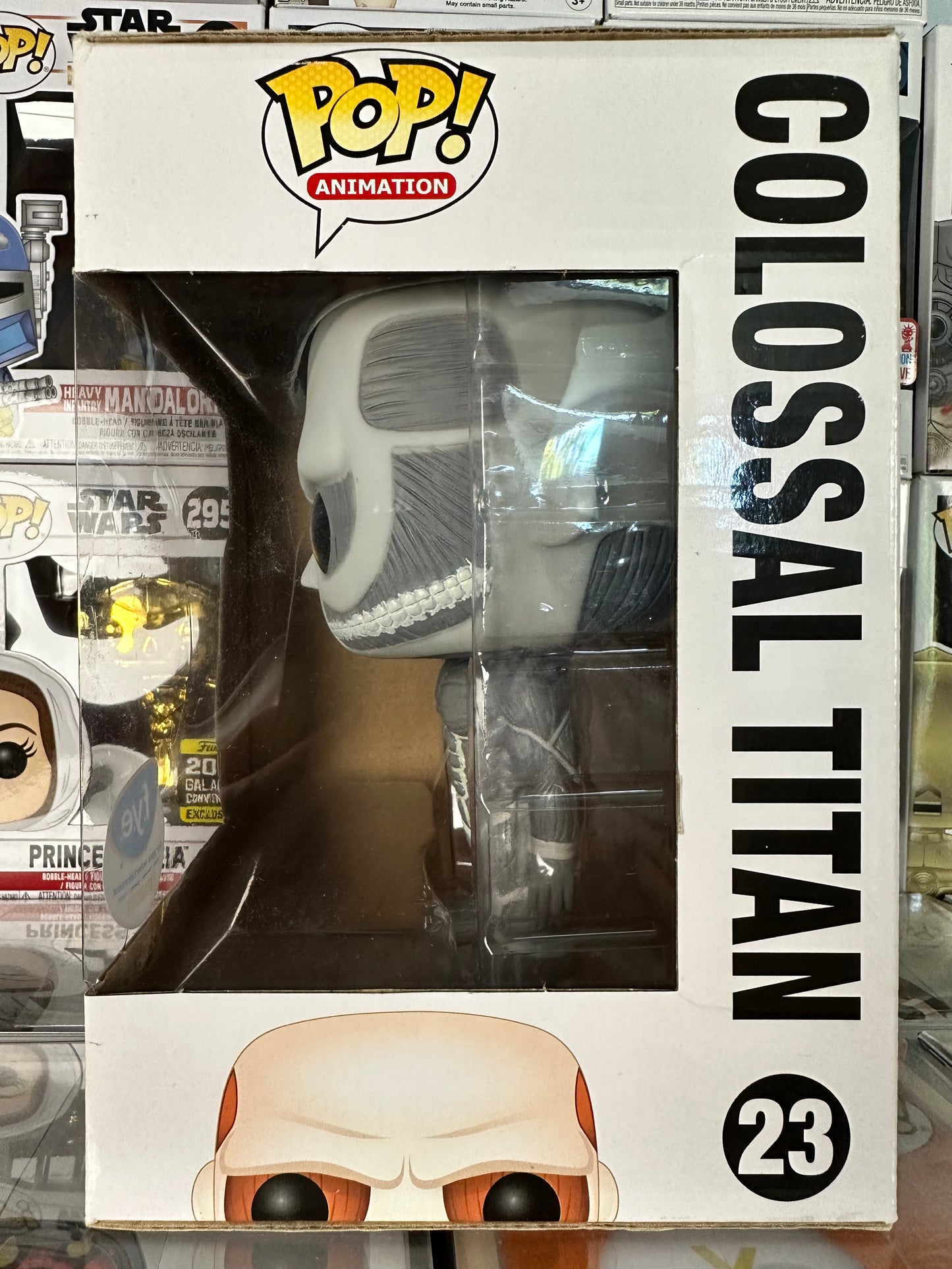 Attack on Titan - 6" - Colossal Titan (Black and White) (23) FYE Exclusive Vaulted