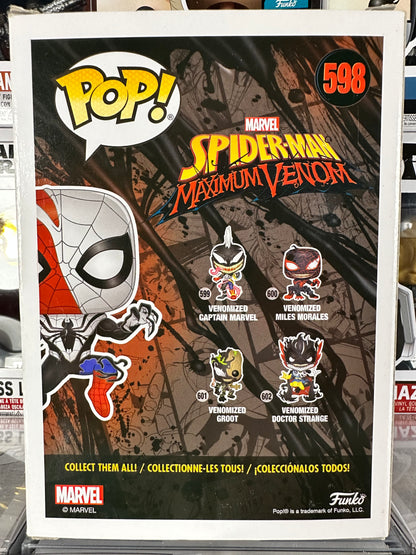 Marvel Spider-Man Maximum Venom - Spider-Man venenoso (598) abovedado