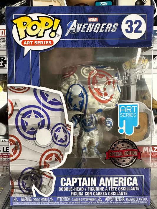 Marvel Avengers - Capitán América (Serie de Arte) (32)