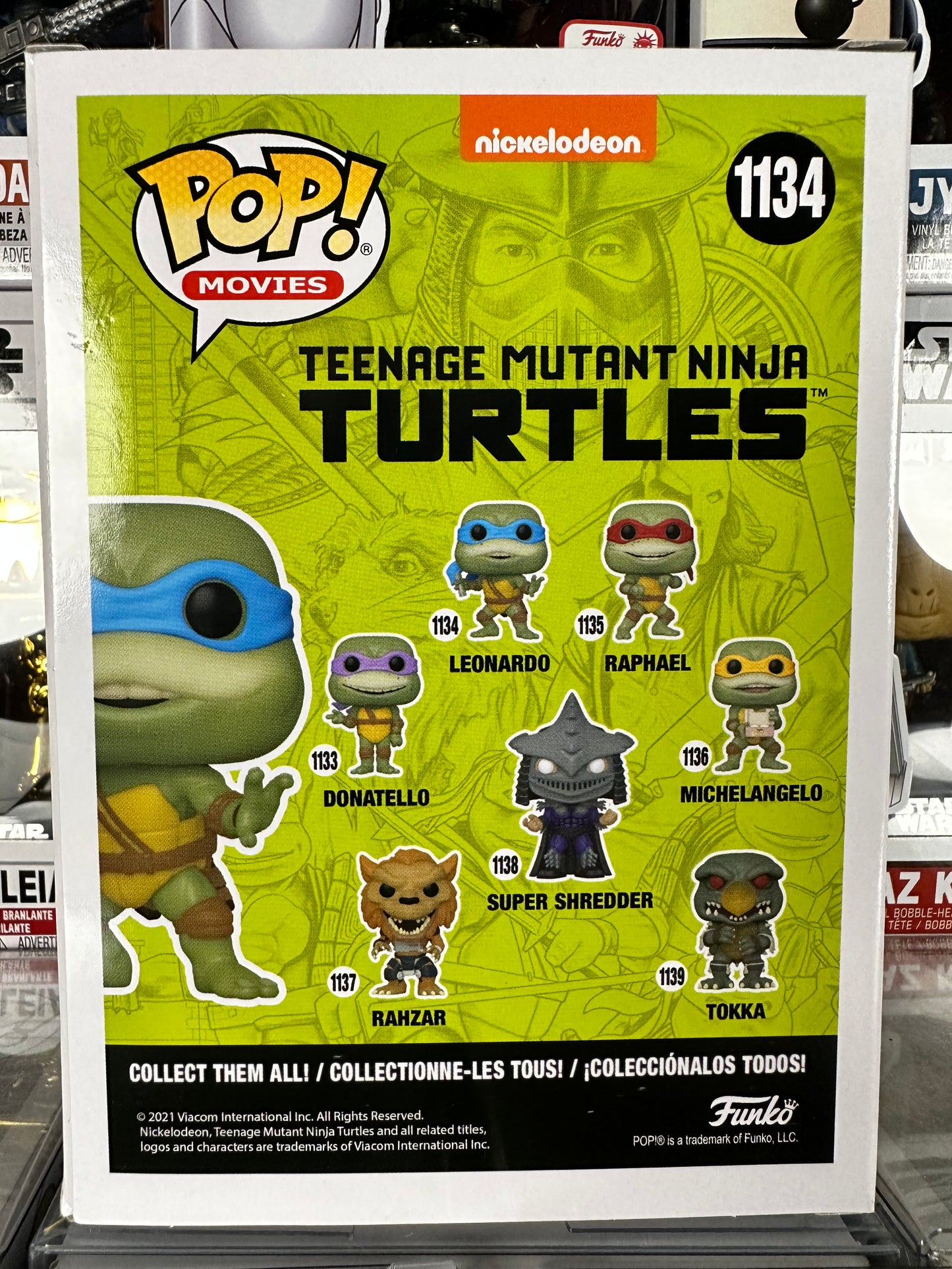 Teenage Mutant Ninja Turtles - Leonardo (1134) SIGNED BY BRIAN TOCHI
