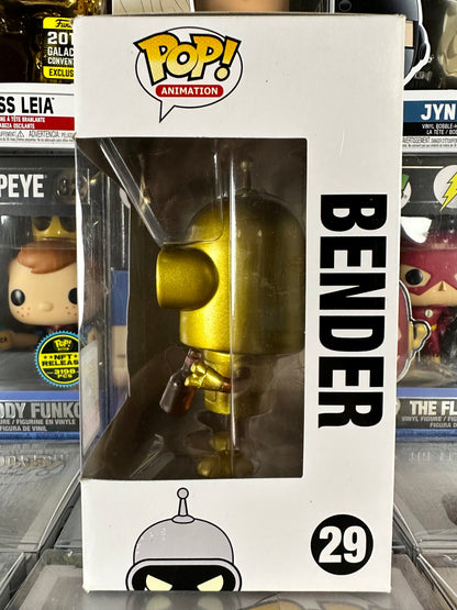 Futurama - Bender (Gold) (29) 2015 SDCC Exclusive Vaulted
