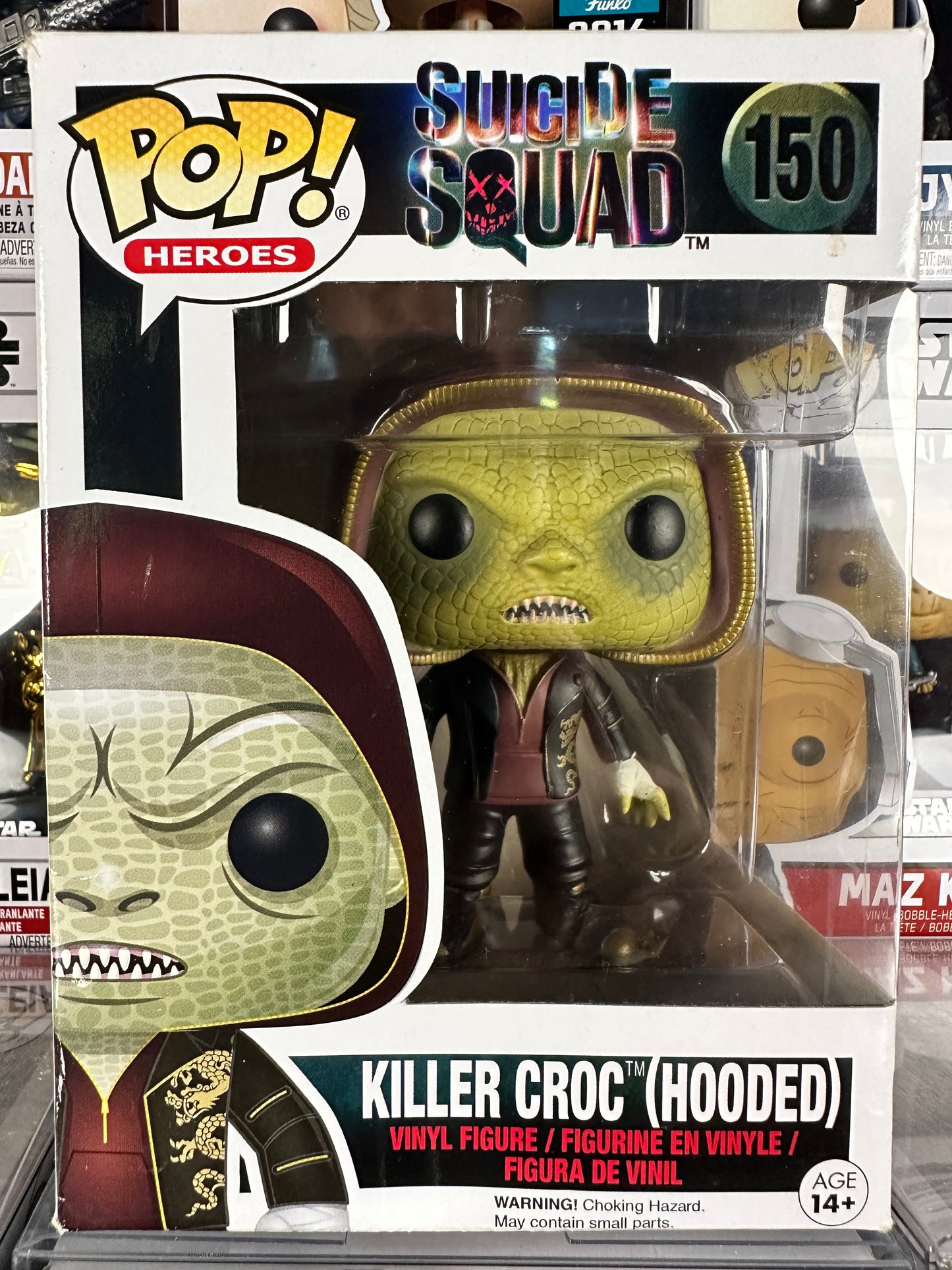 DC Suicide Squad - Killer Croc (con capucha) (150) abovedado