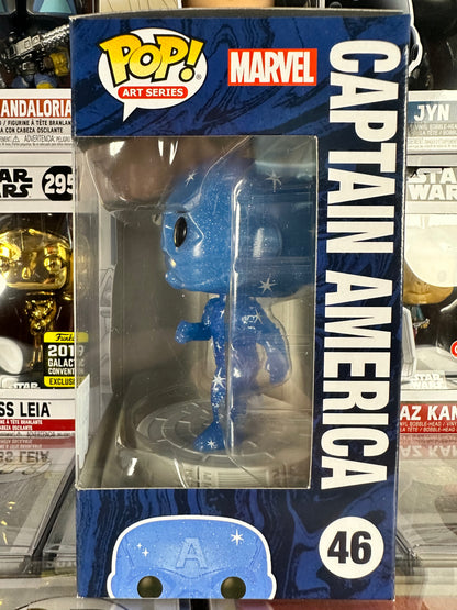 Marvel The Infinity Saga - Captain America (Blue) (Art Series) (46)