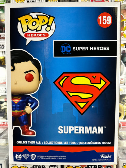 DC Superman - 10" - Classic Superman (Metallic) (159) WalMart CHASE