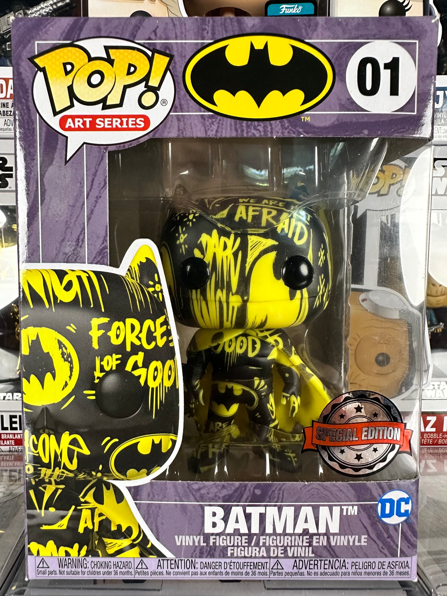 DC Batman -Batman (Black and Yellow) (Art Series) (01)