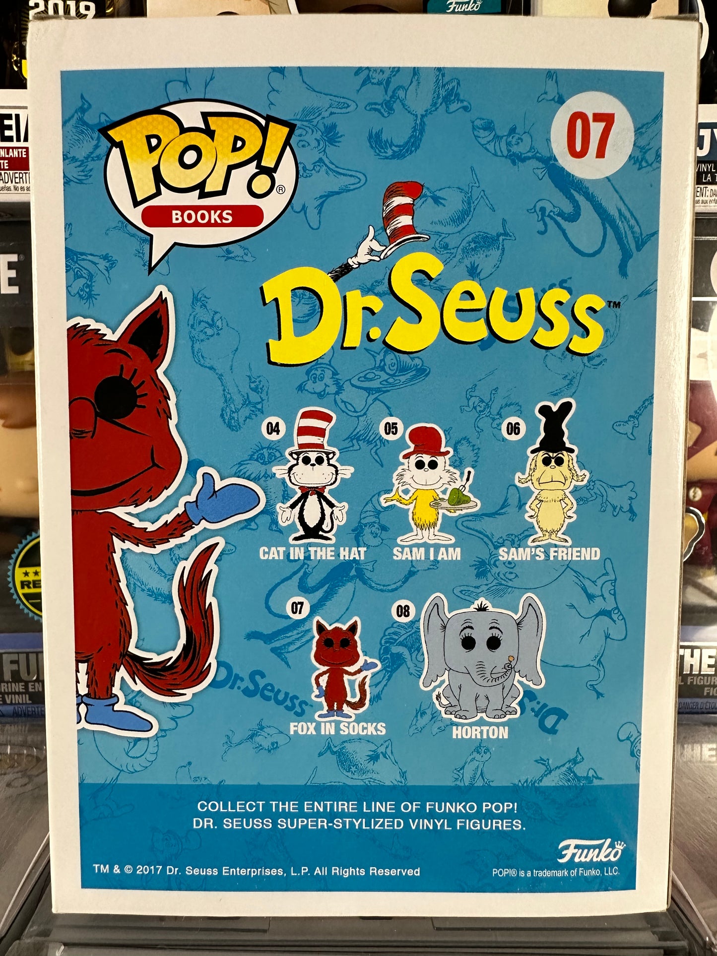 Pop Books - Dr. Seuss - Fox In Socks (07) Vaulted