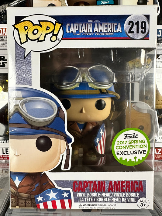 Marvel Capitán América Primer Vengador - Capitán América (Segunda Guerra Mundial) (219) (Exclusivo de la Convención de Primavera de 2017) Bóveda