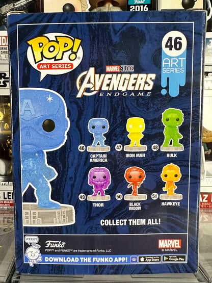 Marvel The Infinity Saga - Captain America (Blue) (Art Series) (46)