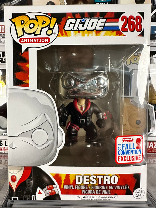 GI Joe - Destro (Chrome) (268) (Exclusivo de la Convención de Otoño de 2017) Bóveda