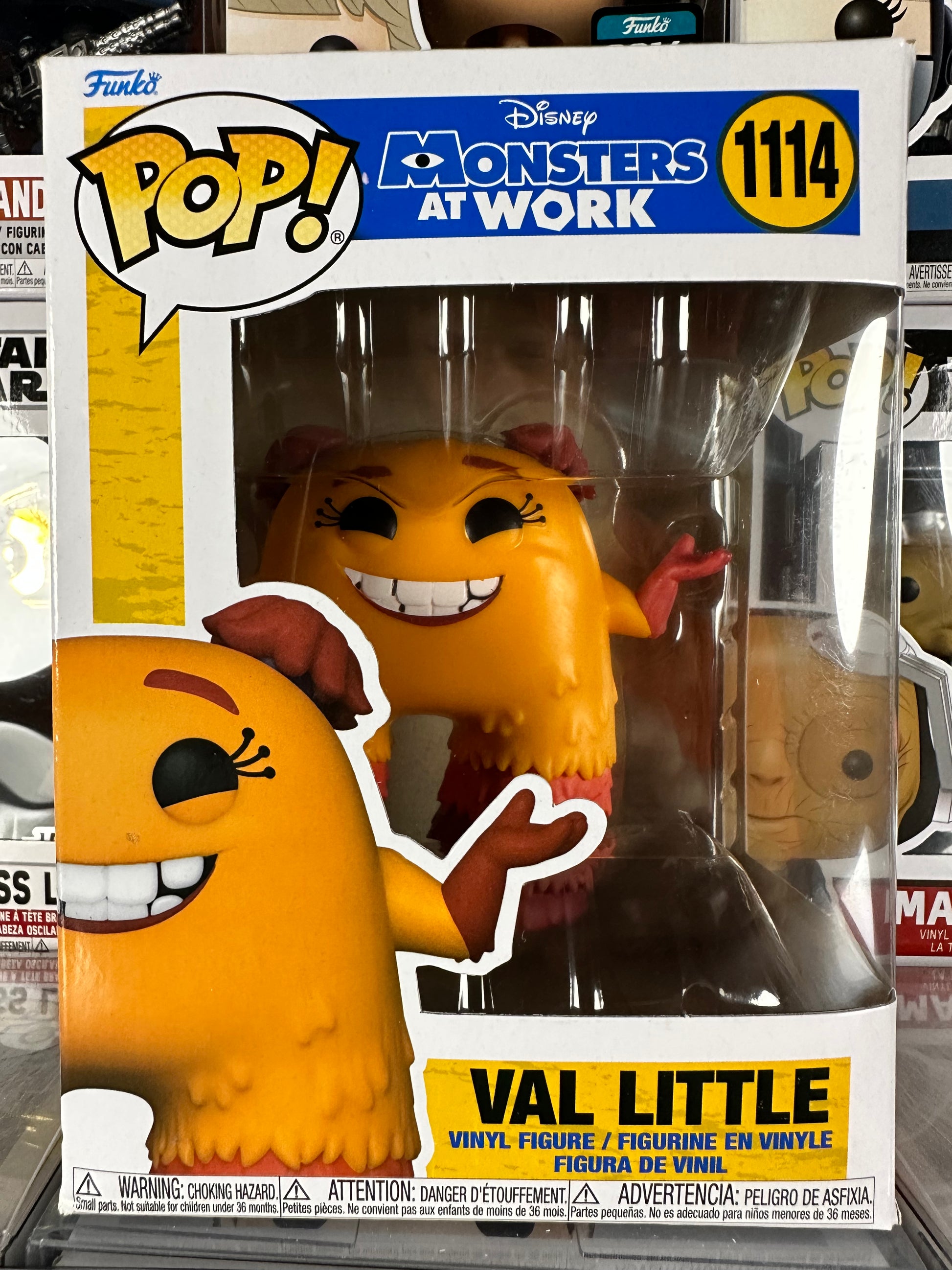 monsters at work val little Disney Monsters, Inc