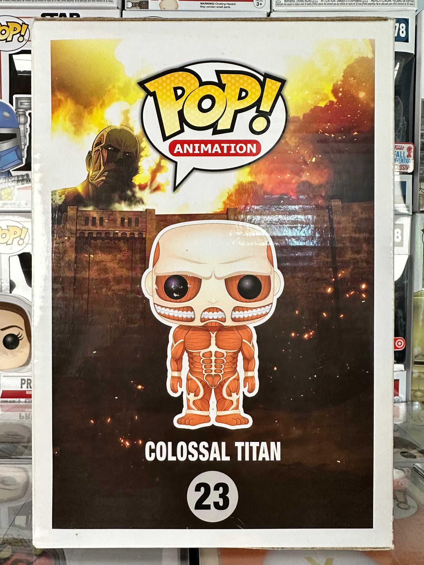 Funko Pop Anime Attack on Titan Colossal Titan 6 Inch Vaulted 23