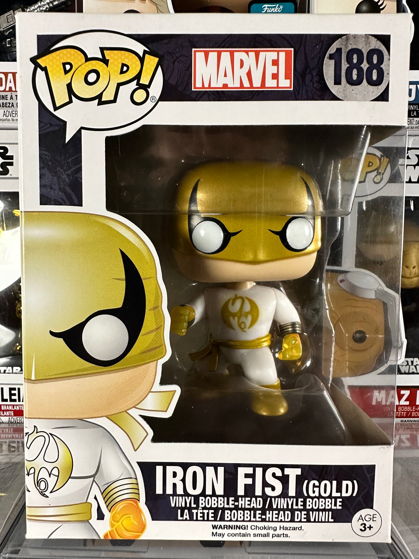 Marvel - Iron Fist (Gold) (188) Vaulted