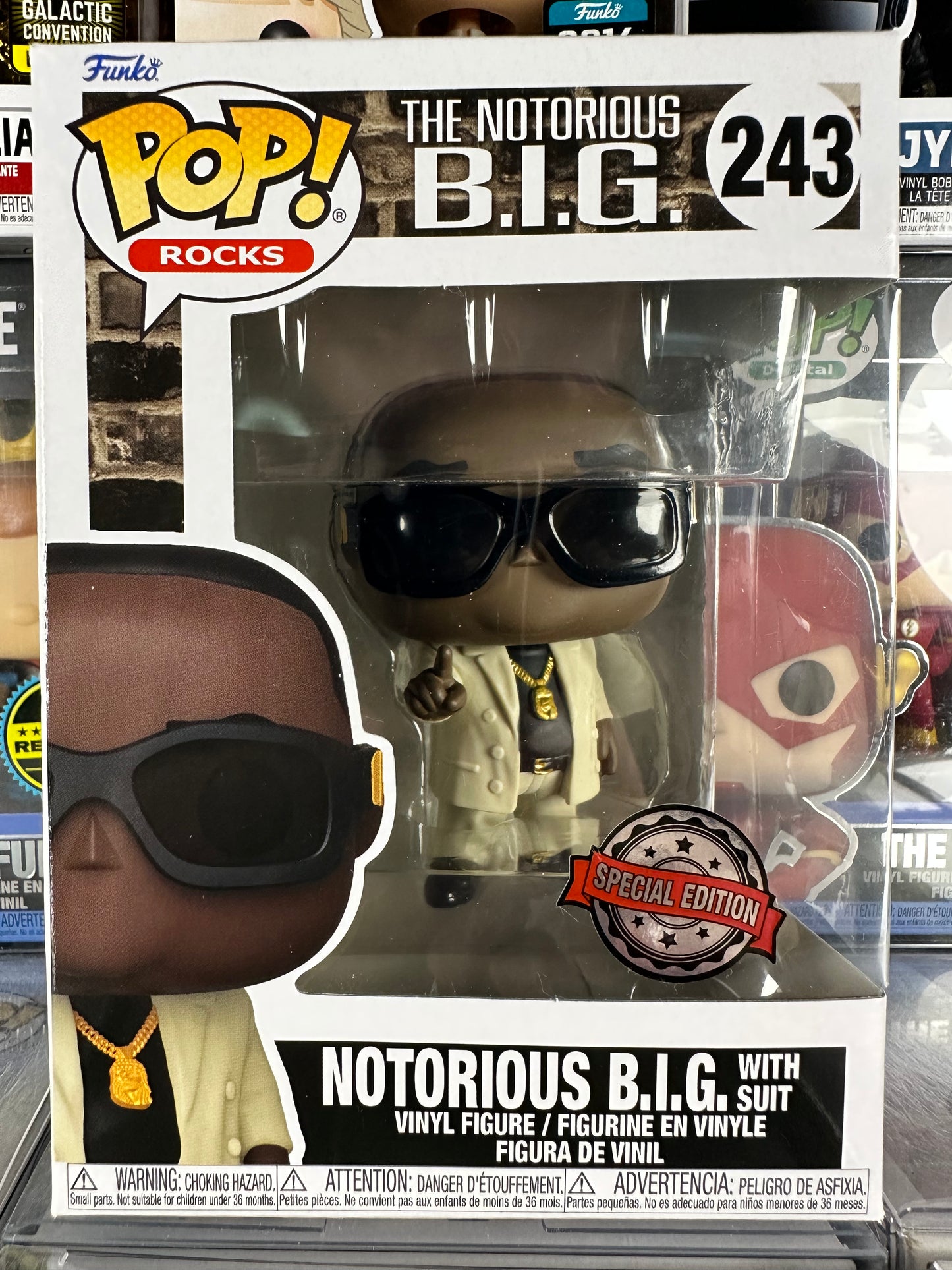 Pop Rocks - The Notorious BIG - Notorious B.I.G. with Suit (243)
