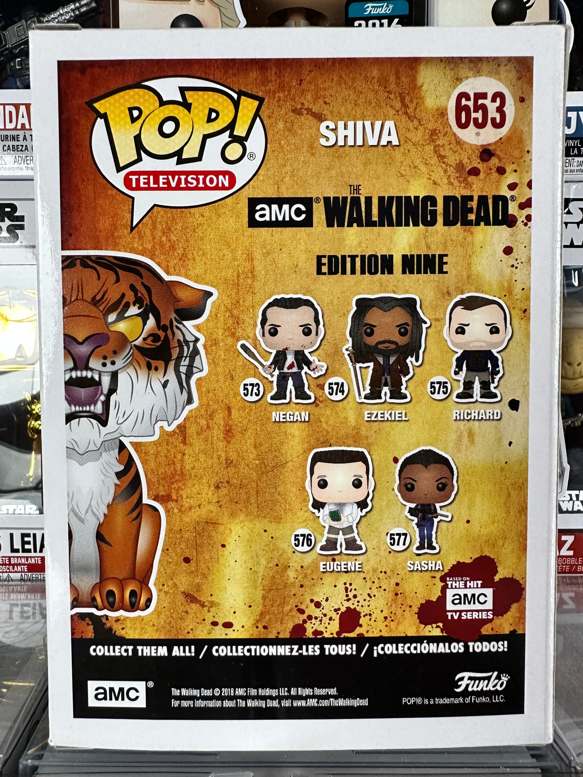Walking dead shiva pop vinyl hotsell
