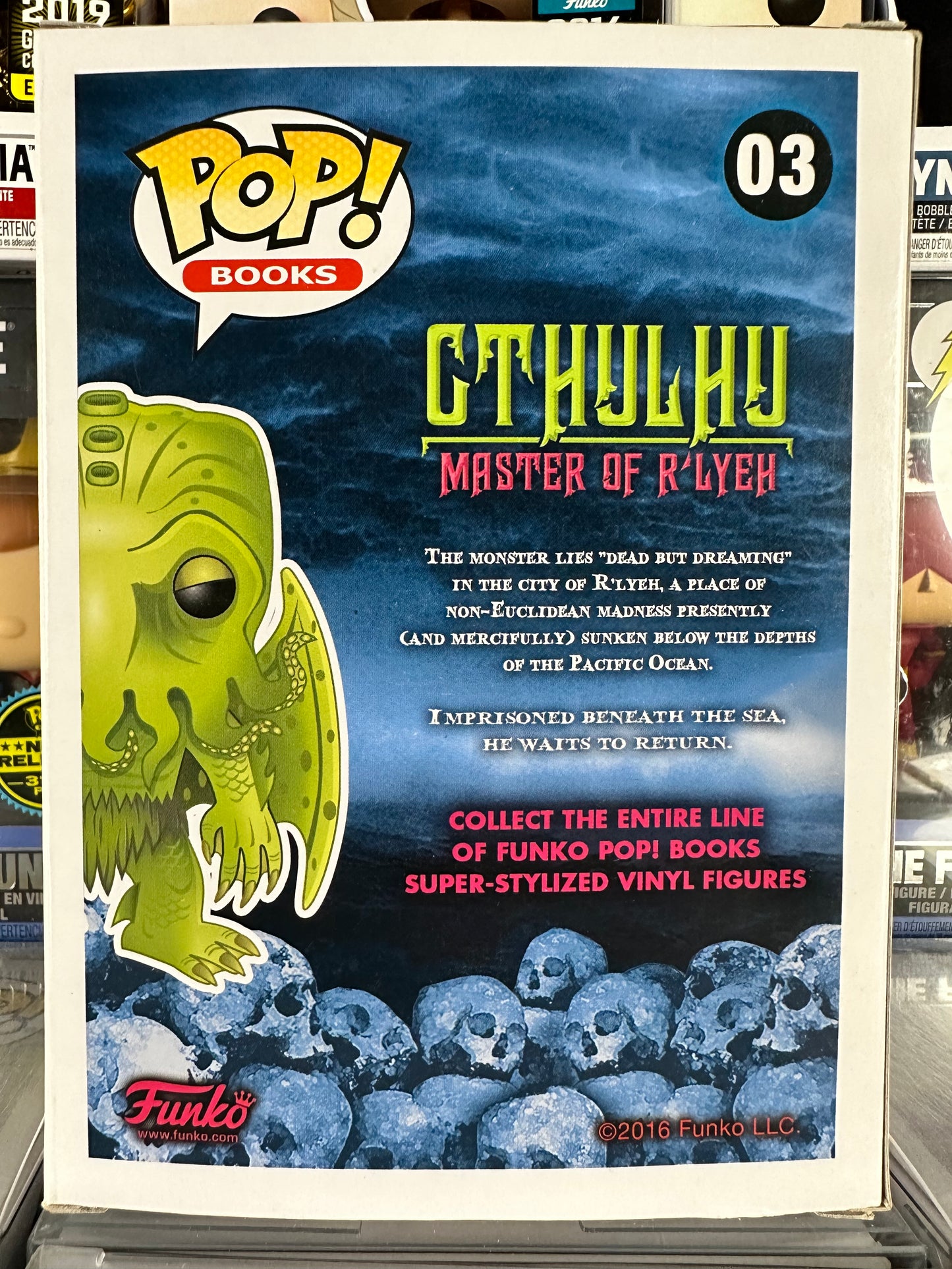 Libros Pop - HP Lovecraft - Cthulhu (Verde Metálico) (03) Bóveda
