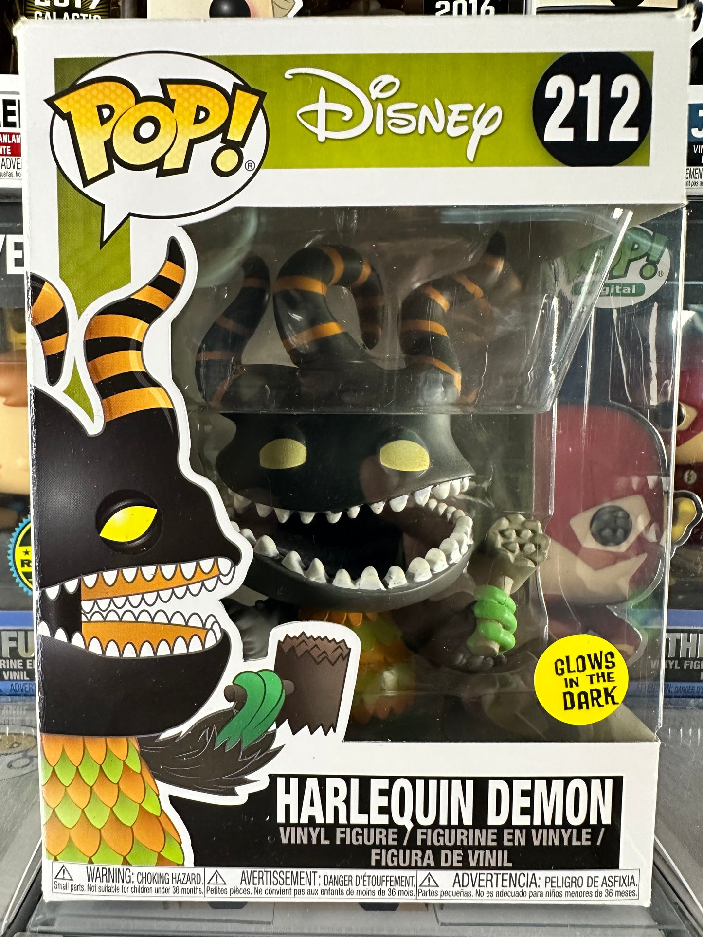 Disney - Harlequin Demon (Glow in the Dark) (212) Vaulted