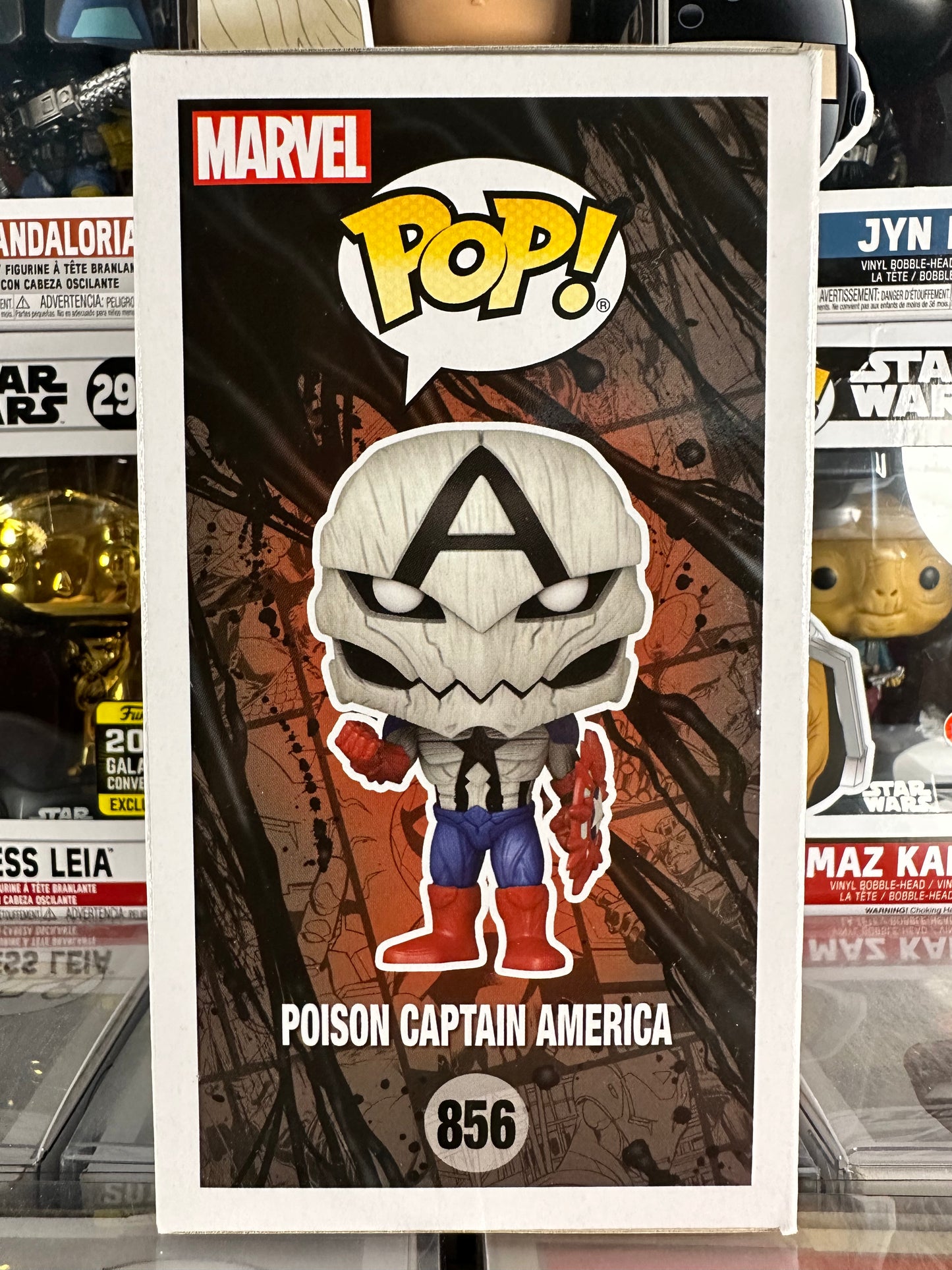 Marvel Venom - Veneno Capitán América (856)