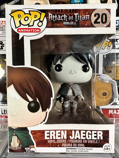 Attack on Titan - Eren Jaeger (Black & White) (20) Vaulted