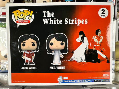 Pop Rocks - Las rayas blancas - Jack &amp; Meg White (paquete de 2)