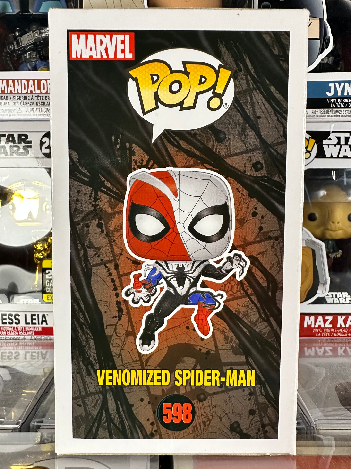 Marvel Spider-Man Maximum Venom - Spider-Man venenoso (598) abovedado