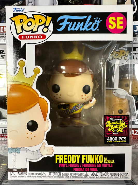 Funko Fundays Blacklight Battle 2022 - Freddy Funko as Russell (SE) 4000 PCs LIMITED EDITION