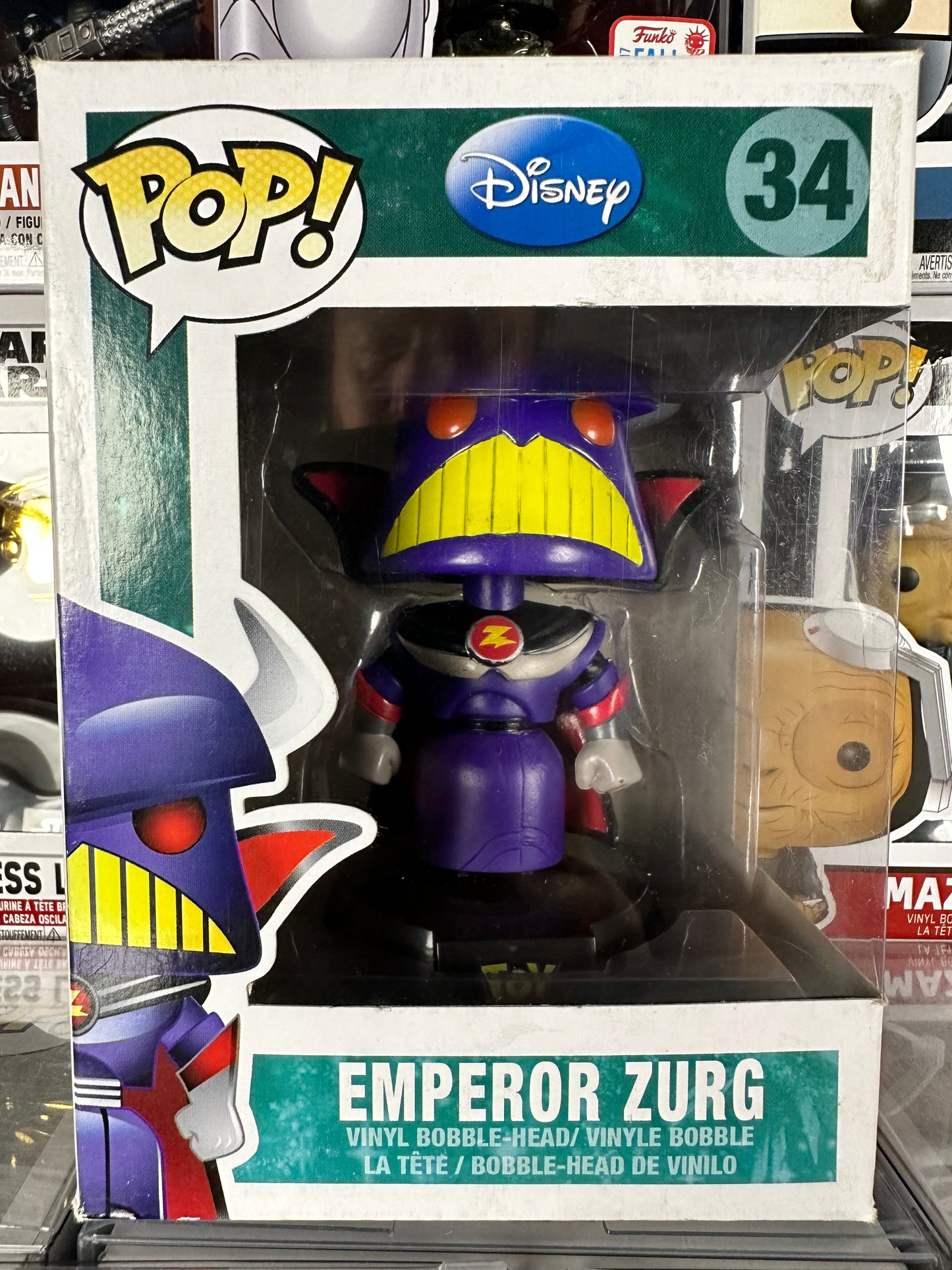 Disney - Emperor Zurg (Bobble-Head) (34) GRAIL