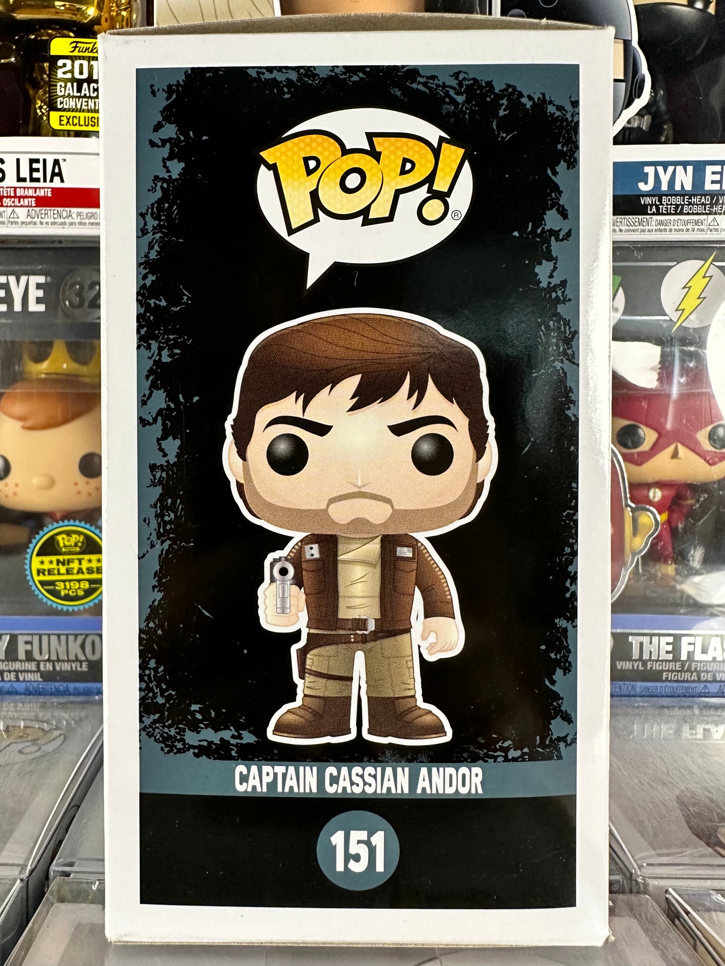 Star Wars Rogue One - Captain Cassian Andor (Brown Jacket) (151) Vaulted