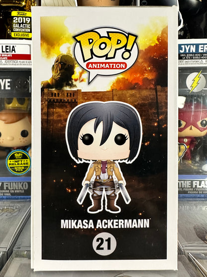 Ataque a los Titanes - Mikasa Ackermann (21) Saltado