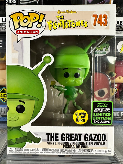 The Flintstones - The Great Gazoo (Glow in the Dark) (743) 2020 Spring Convention Exclusive Vaulted