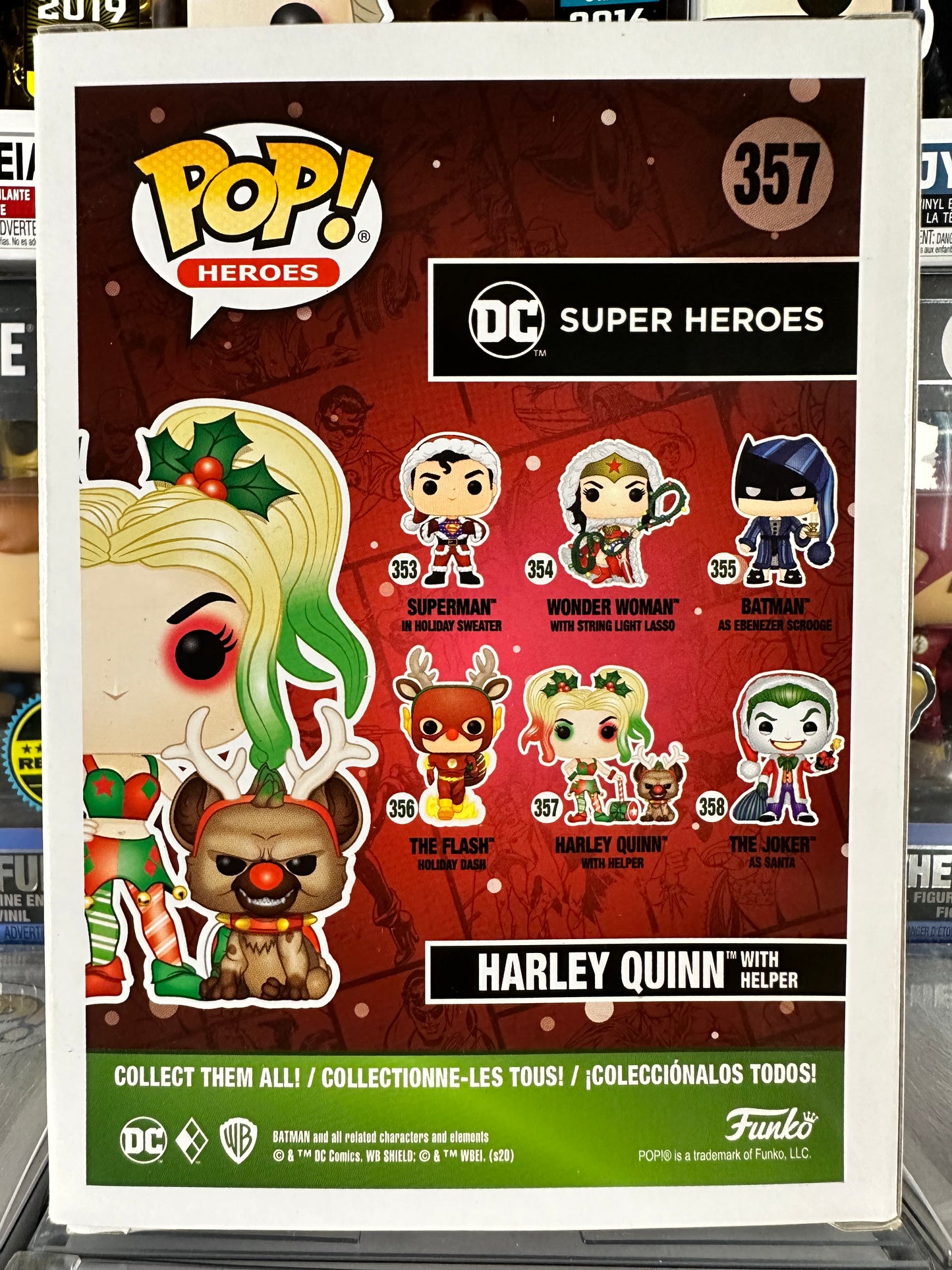 DC Super Heroes - Harley Quinn (w/ Helper) (357) – Popsession