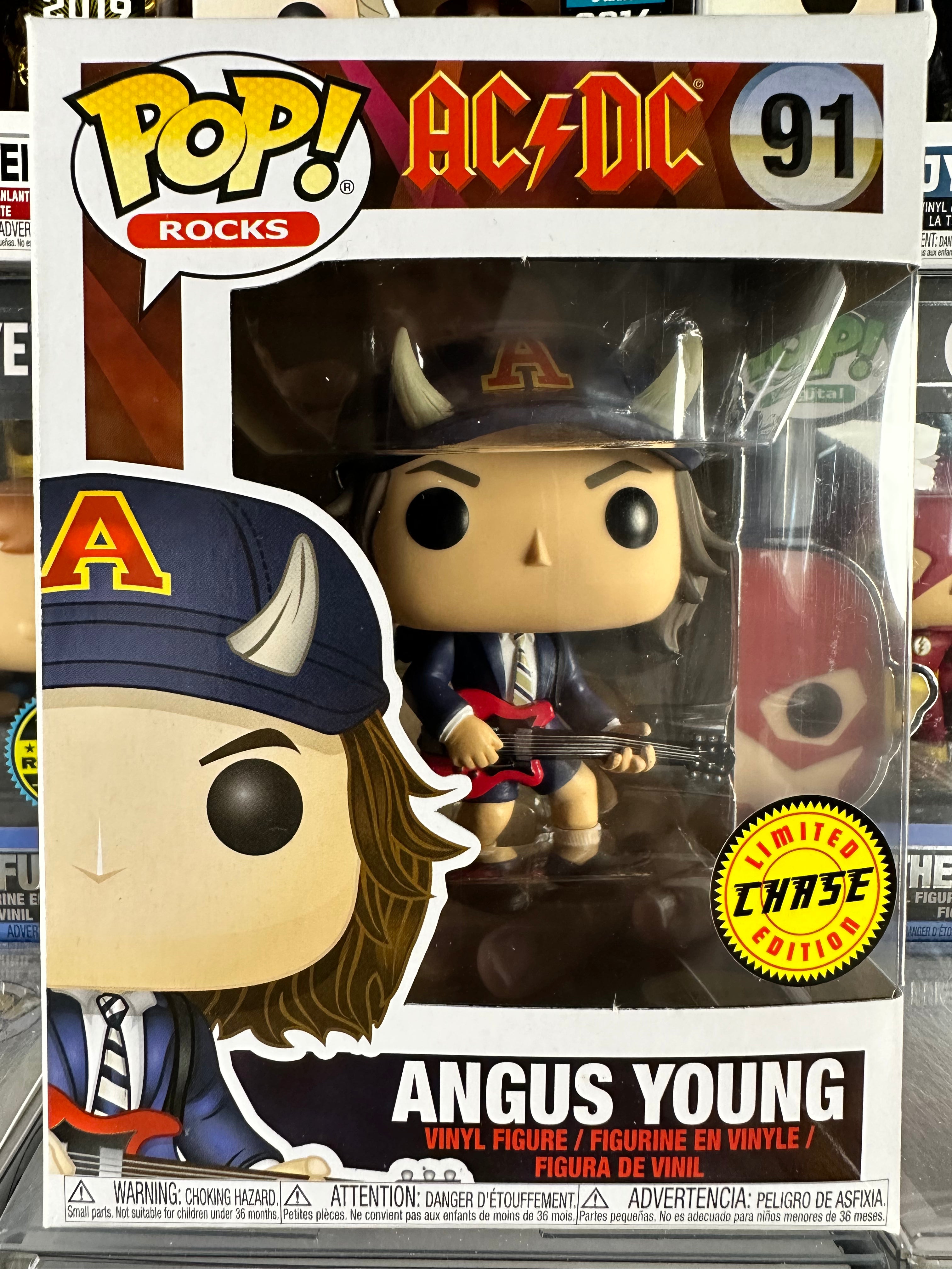 Pop Rocks - AC/DC - Angus Young (Devil Hat) (91) CHASE – Popsession