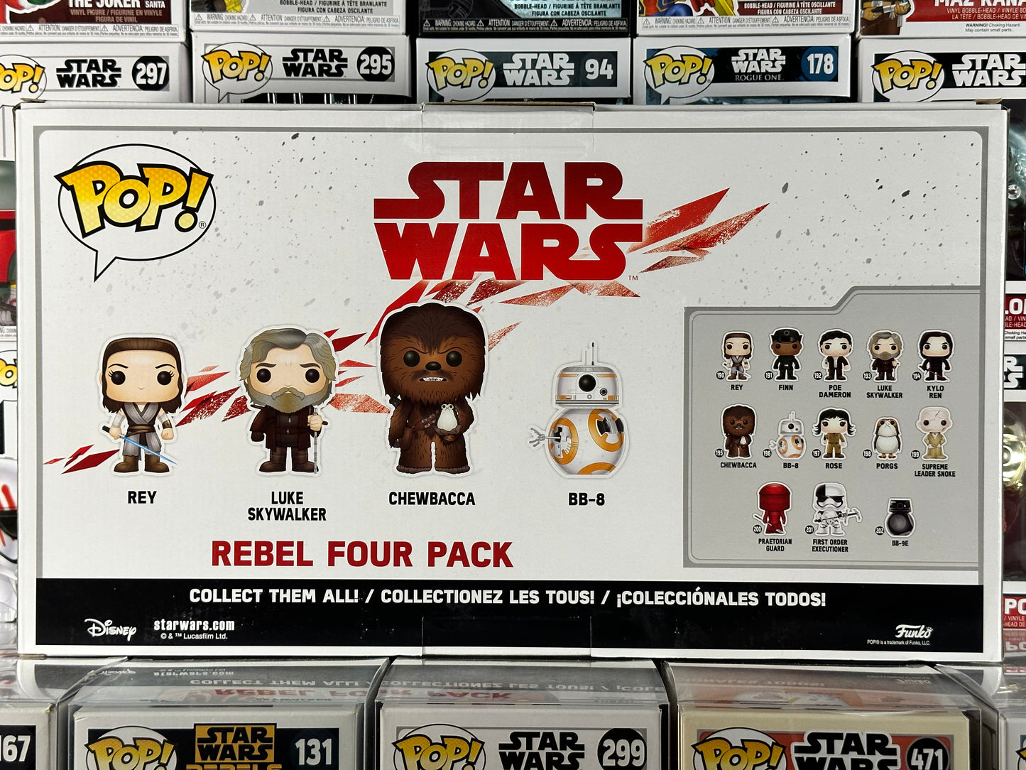 Star Wars - Rebel Four Pack (4-Pack) Costco Exclusive Vaulted