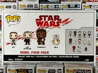 Star Wars - Rebel Four Pack (4-Pack) Costco Exclusive Vaulted