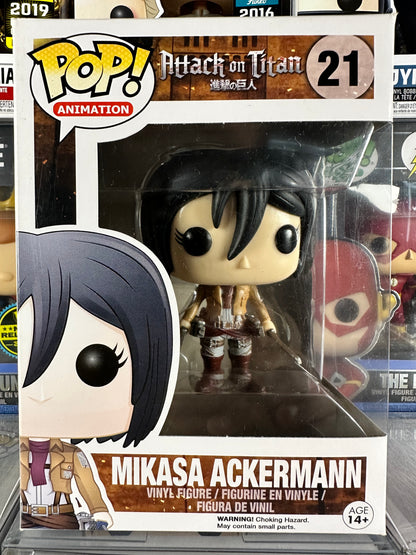 Ataque a los Titanes - Mikasa Ackermann (21) Saltado